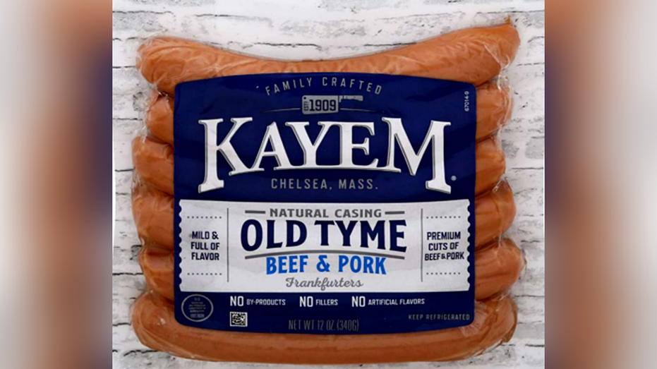 Recalled Kayem Old Tyme Beef & Pork Frank
