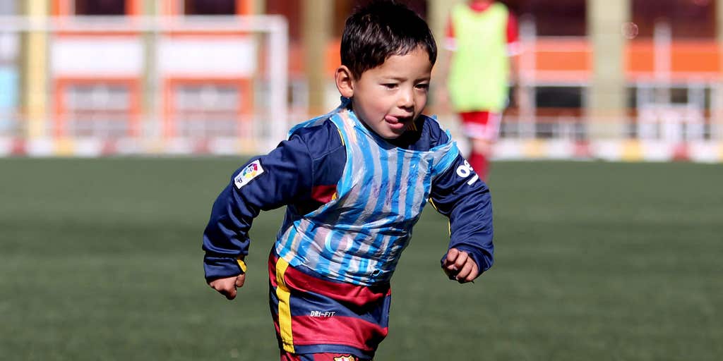 Score! Afghan Boy With Homemade Lionel Messi Jersey Just Got A