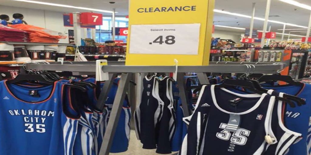 Kevin Durant jersey goes for 48 cents in Oklahoma City – The Mercury News