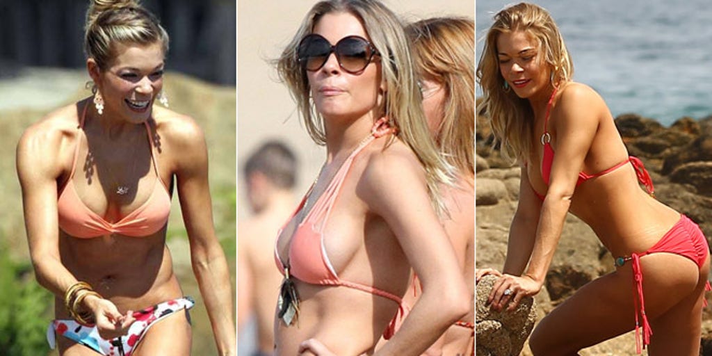 LeAnn Rimes wears a bikini to the grocery store after she said