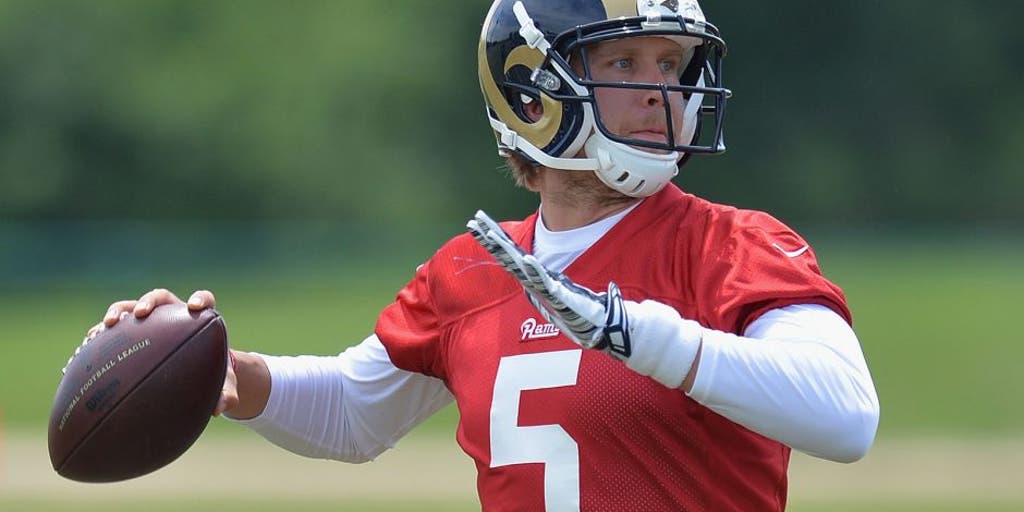 Nick foles rams on sale jersey