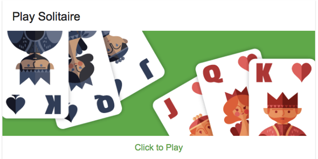Google - Solitaire