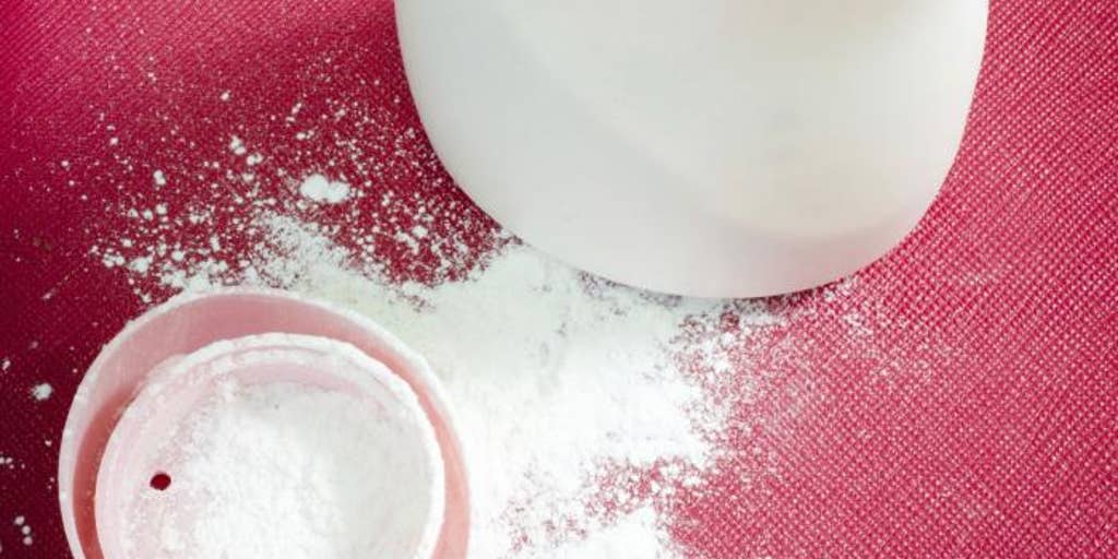 baby powder on face overnight