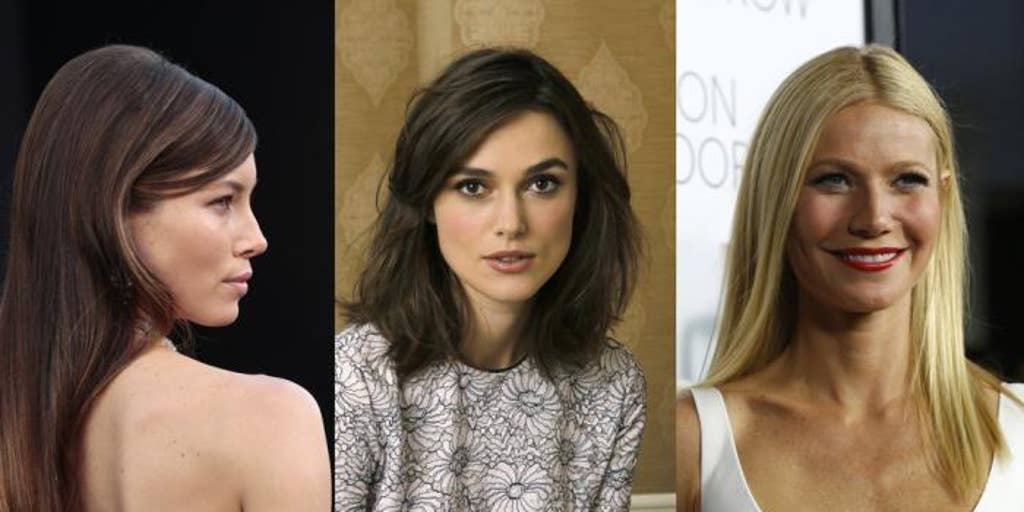 Top 10 Celebrities with Fine Poker Straight Hairstyles