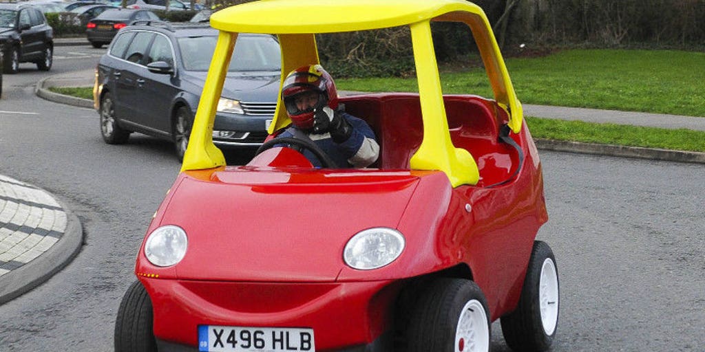 Adult size Cozy Coupe ready for the road Fox News