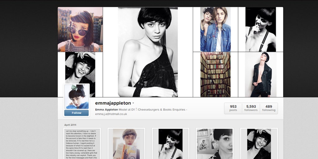 Model Regrets Sharing Sexual Message She Believed Came From Terry Richardson Fox News Find emma appleton stock photos in hd and millions of other editorial images in the shutterstock collection. model regrets sharing sexual message