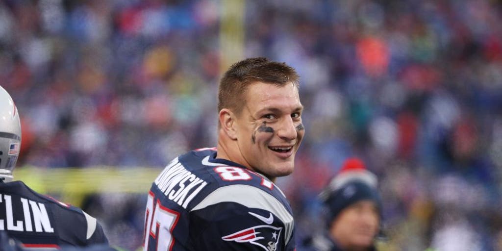 gronk in tampa bay uniform