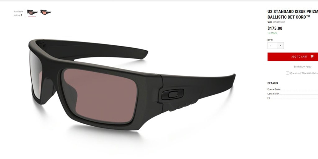 New Oakley shades for warriors | Fox News