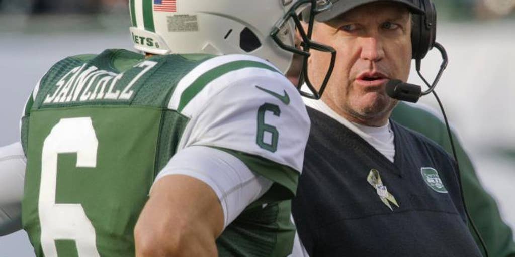 Kinky Or creepy New York Jets coach Rex Ryan dons tattoo of his wife  wearing nothing but the Jets jersey of quarterback Mark Sanchez  Daily  Mail Online