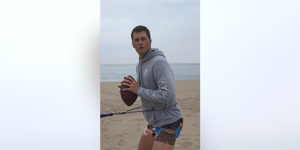 Tom Brady's booty shorts with faces spark debate