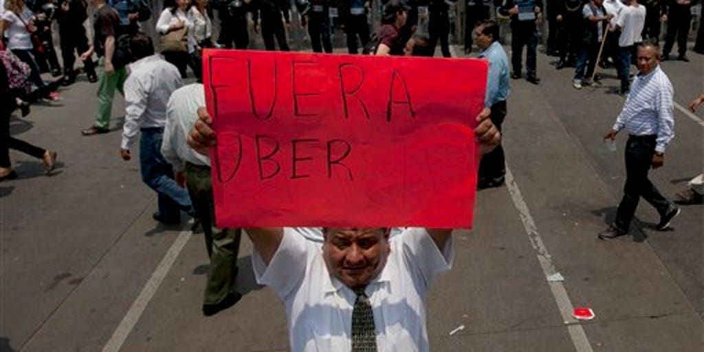 Massive protests erupt in Mexico over Uber, company responds by 