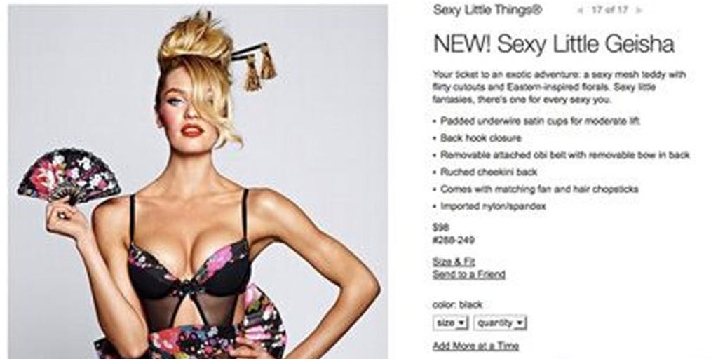 Is Victoria s Secret Go East Geisha themed lingerie racist