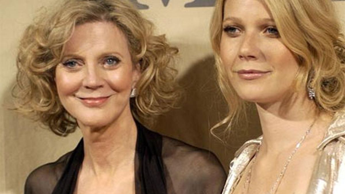Blythe Danner and Gwyneth Paltrow.