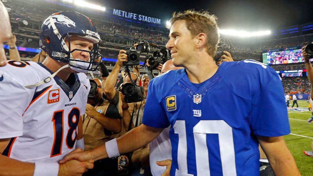 Eli and Peyton Manning don't compare Super Bowl rings