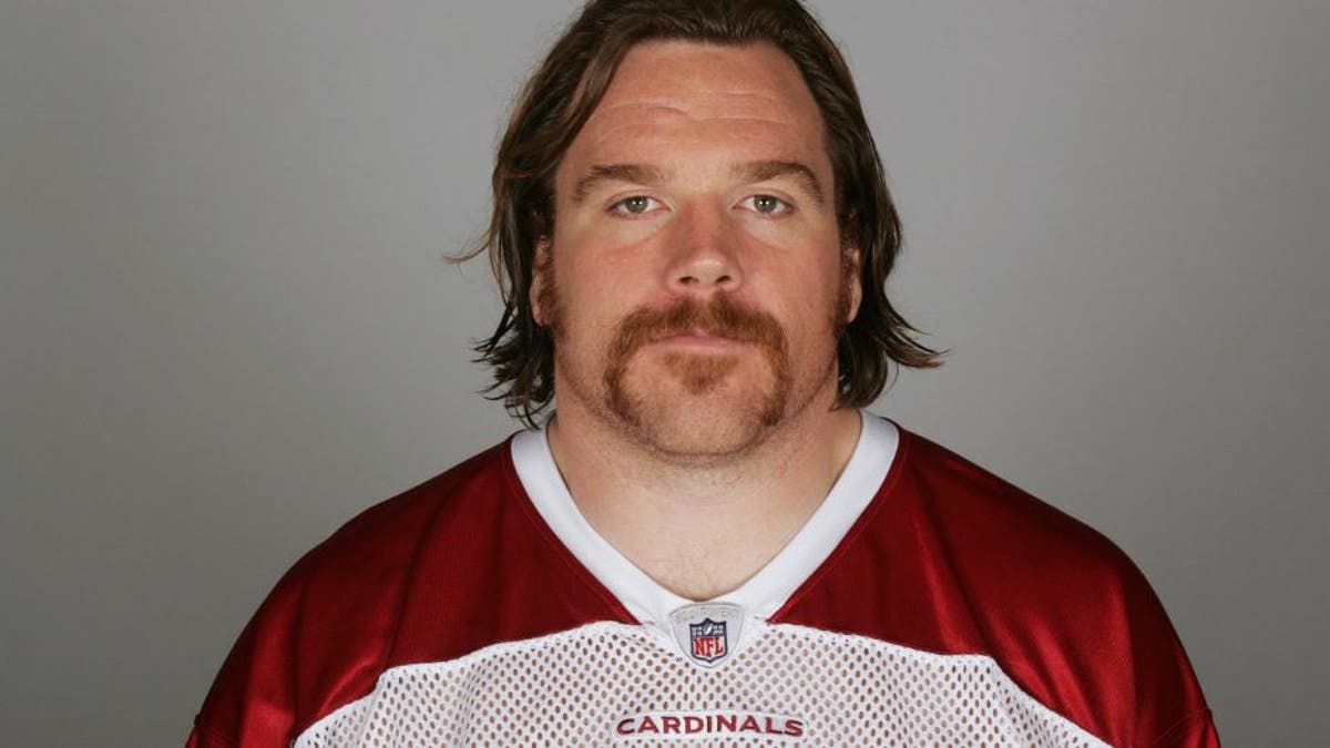TEMPE, AZ - CIRCA 2010: In this handout image provided by the NFL, Alan Faneca of the Arizona Cardinals poses for his NFL headshot circa 2010 in Tempe, Arizona. (Photo by NFL via Getty Images) *** Local Caption *** Alan Faneca