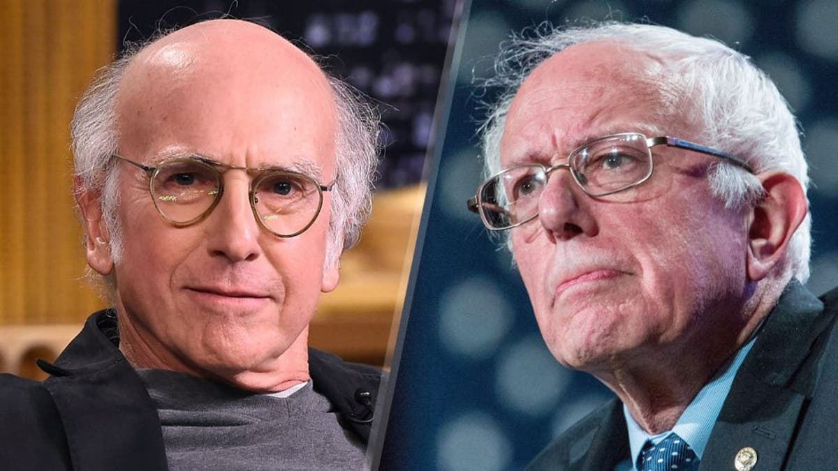 Larry David visits 'The Tonight Show Starring Jimmy Fallon' at Rockefeller Center on June 8, 2015 in New York City. (Photo by Theo Wargo/NBC/Getty Images for 'The Tonight Show Starring Jimmy Fallon') Democratic presidential hopeful Sen. Bernie Sanders (D-VT) speaks at the New Hampshire Democratic Party's 2016 McIntyre Shaheen 100 Club Celebration on February 5, 2016 in Manchester, New Hampshire. The New Hampshire primary is next Tuesday, February 9, 2016. (Photo by Andrew Burton/Getty Images)