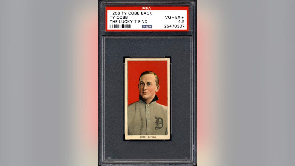 Ty Cobb baseball cards worth millions found in crumpled paper bag