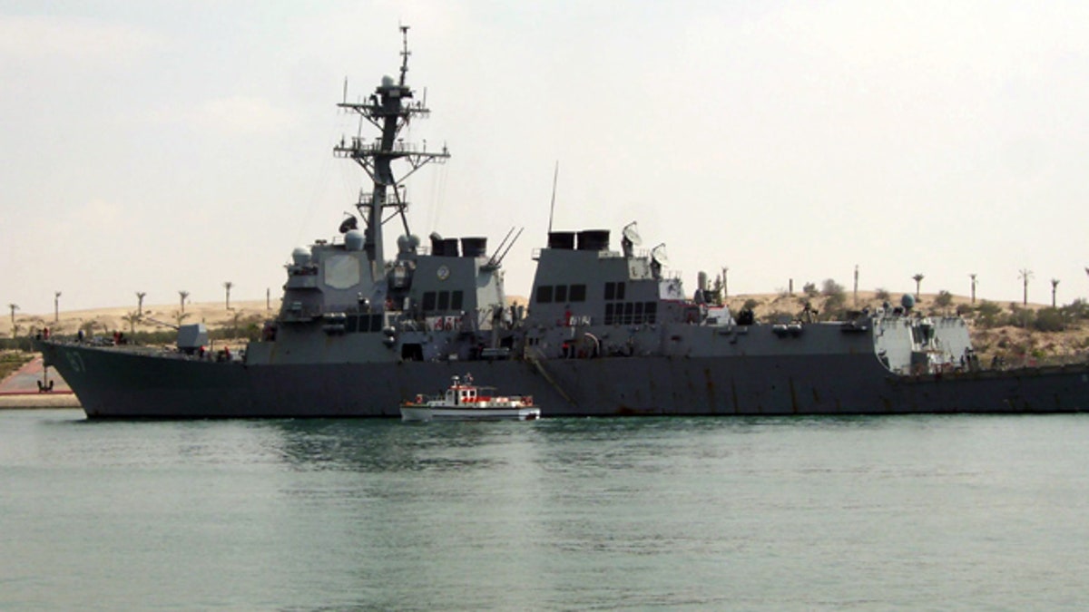 Mideast Libya US Warships