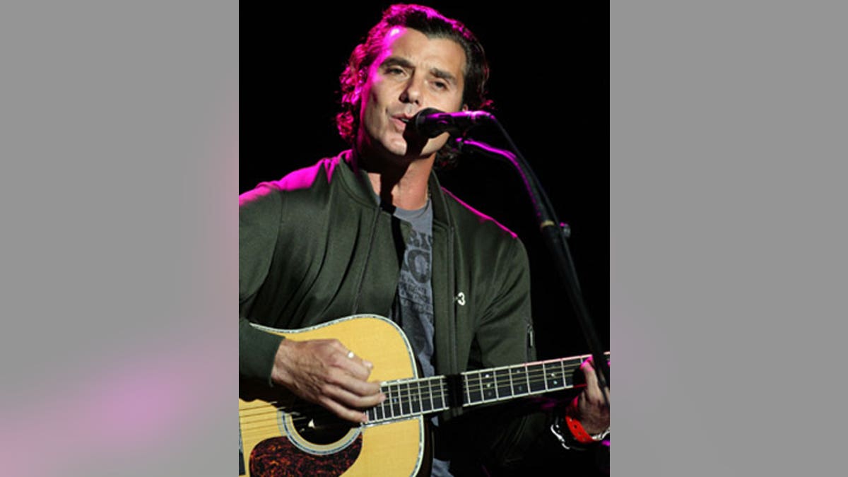 Rossdale shares Kingston, Zuma and Apollo, with Stefani.