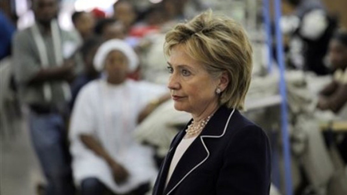 CORRECTION CB Haiti US Clinton