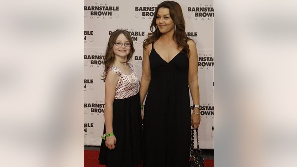 May 1: Gretchen Wilson and her daughter, Grace Frances Penner, arrive at the Barnstable Brown Derby party in Louisville, Ky.