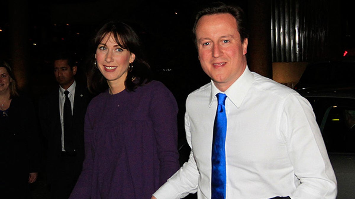 APTOPIX Britain Election Cameron