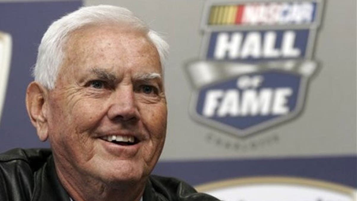 Junior Johnson was part of the inaugural class inducted into the NASCAR Hall of Fame in 2010. (AP)