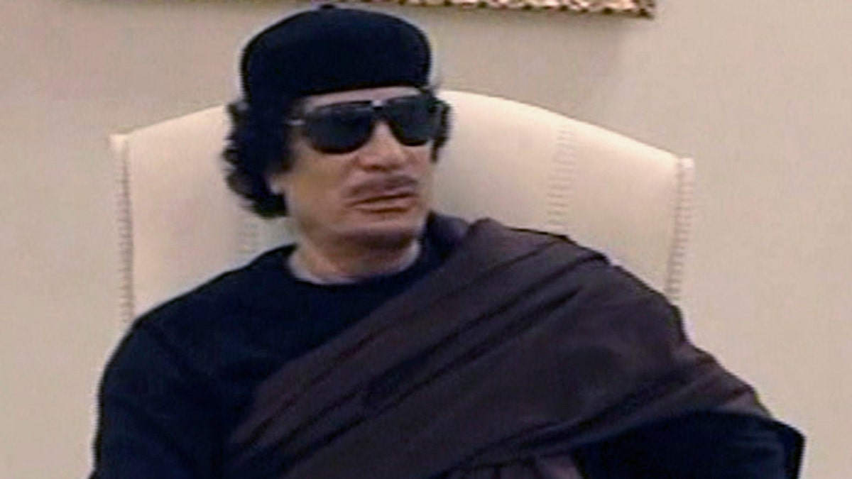 APTOPIX Libya Mideast Gadhafi