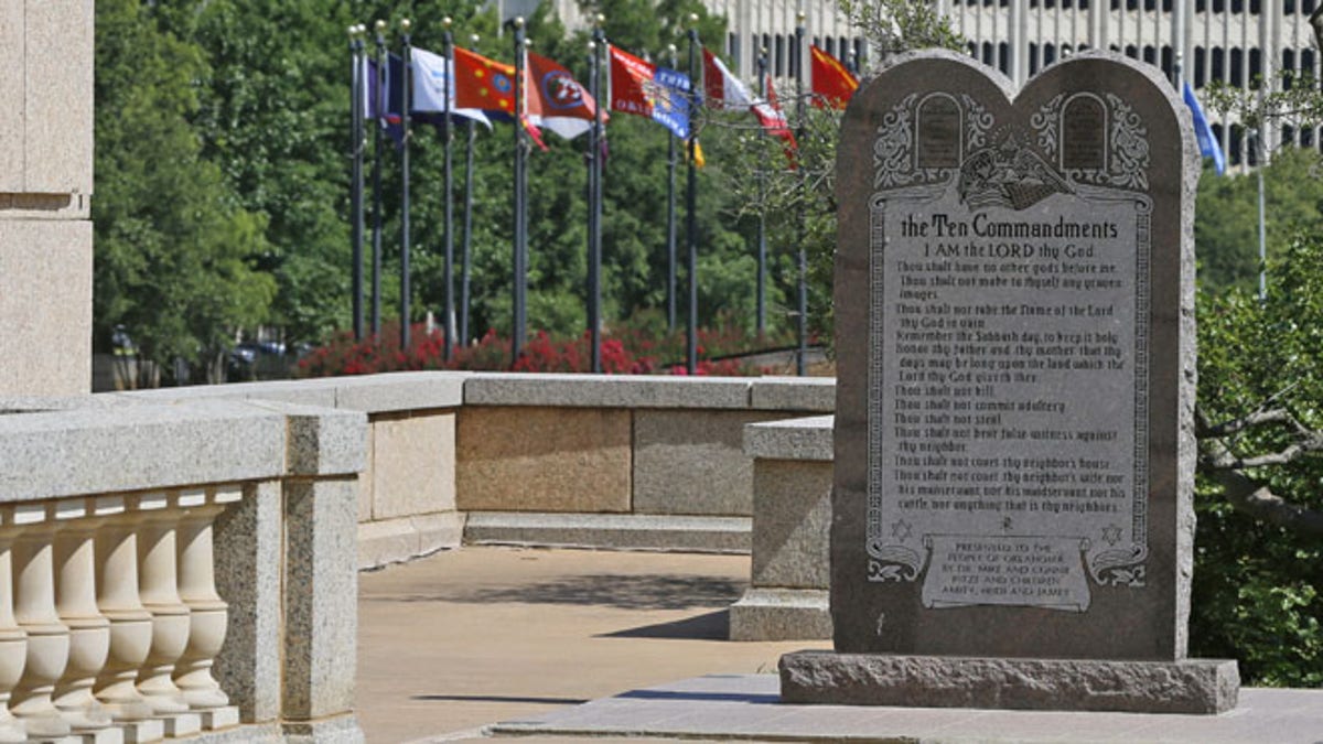 Oklahoma Capitol Ten Commandments