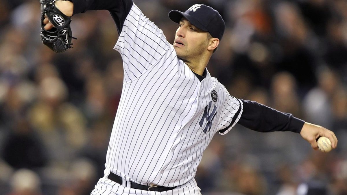 New York Yankees pitcher Andy Pettitte hung up his glove after 16 seasons and five world championships.