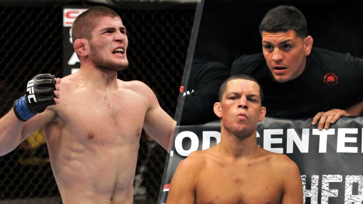 Khabib Nurmagomedov and Diaz brothers get into brawl in Las Vegas
