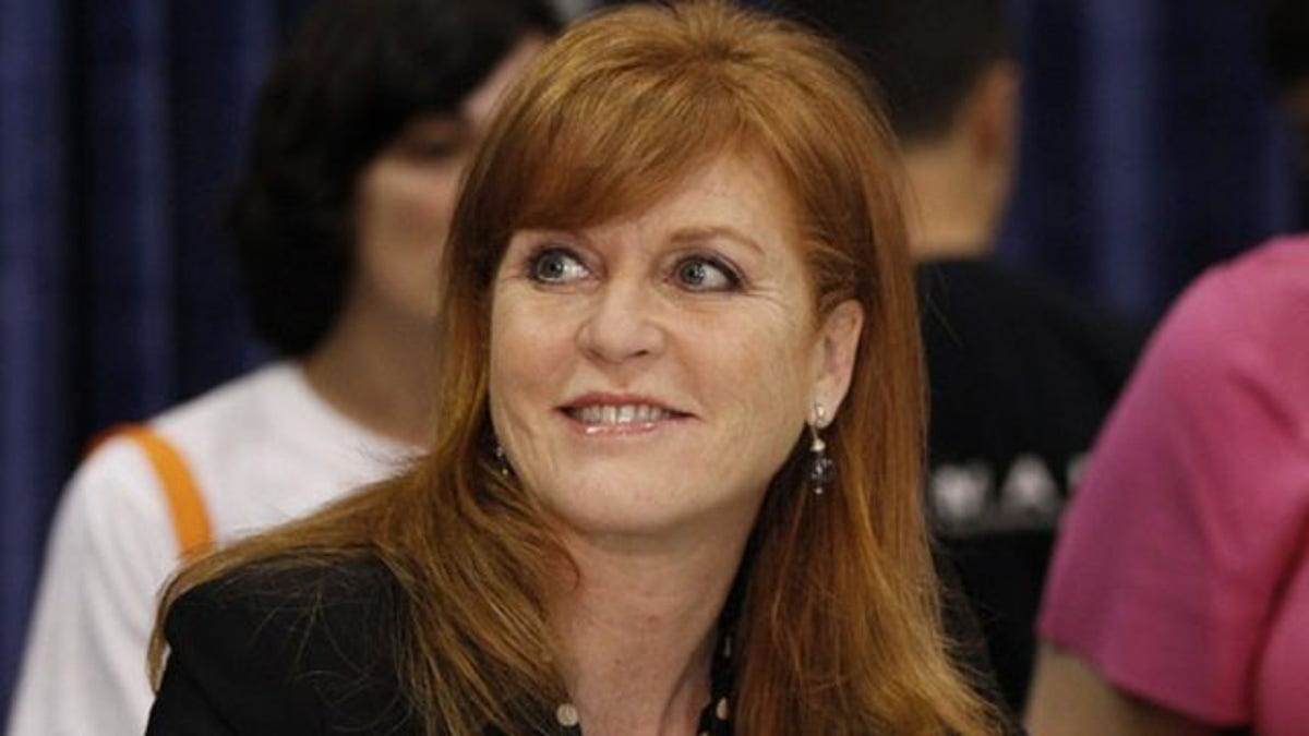 May 26: Sarah Ferguson, Britain's Duchess of York, signs copies of her book 