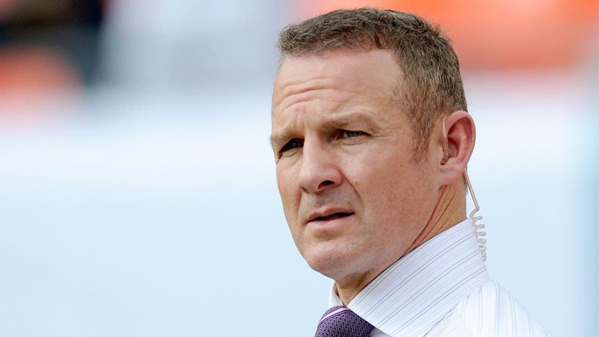 Dec 15, 2013; Miami Gardens, FL, ESPN analyst Merril Hoge looks on before a game against between the New England Patriots and the Miami Dolphins at Sun Life Stadium. The Dolphins won 24-20. Mandatory Credit: Steve Mitchell-USA TODAY Sports