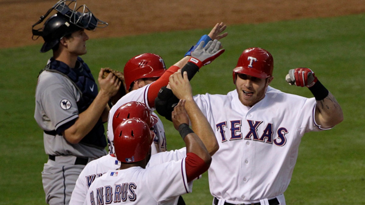 Indians Rangers Baseball