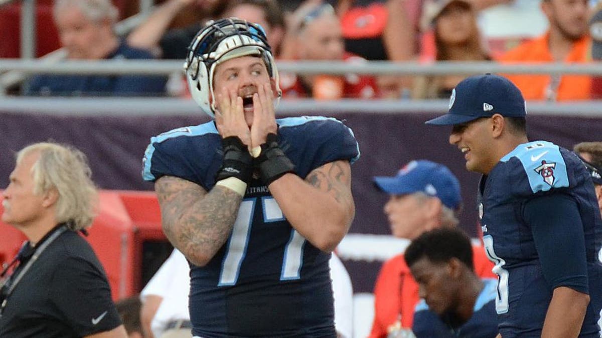 Taylor Lewan: Don't believe the Titans hype yet