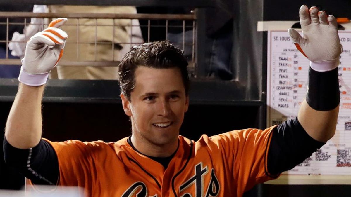 Buster posey away on sale jersey