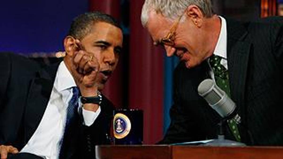 Obama tentang Letterman: Saya berkulit hitam sebelum pemilu