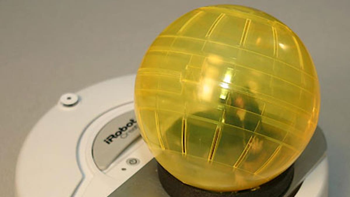 Hamster ball hot sale robot