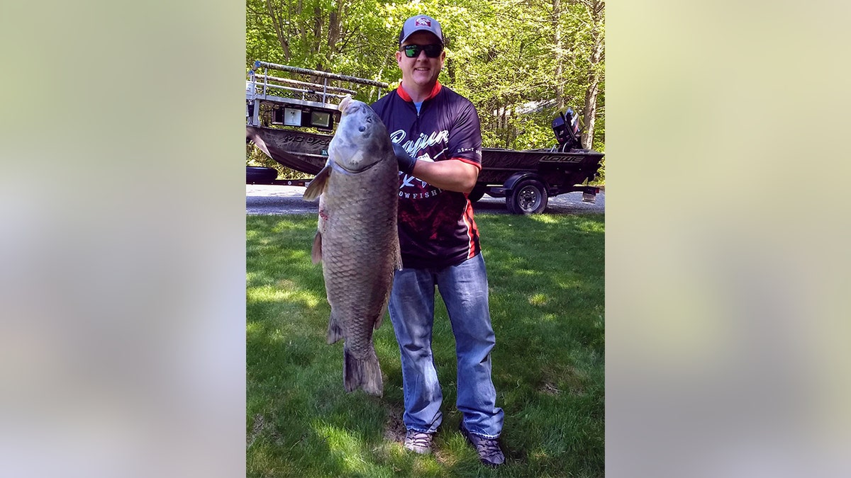Michigan fisherman sets new record with 48-pound black buffalo fish Fox News