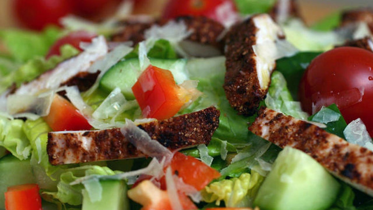 Food Deadline Grilled Chicken Salad