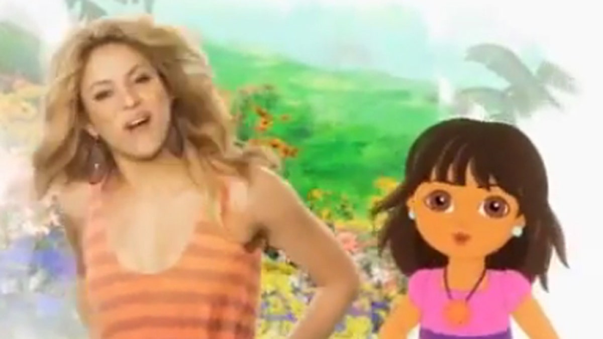 Shakira and Dora the Explorer Team Up For New Dora Show, Video Duet
