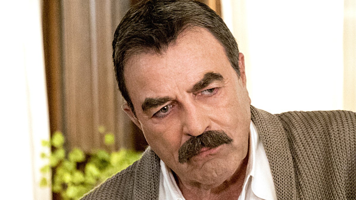 TOM SELLECK serious cbs