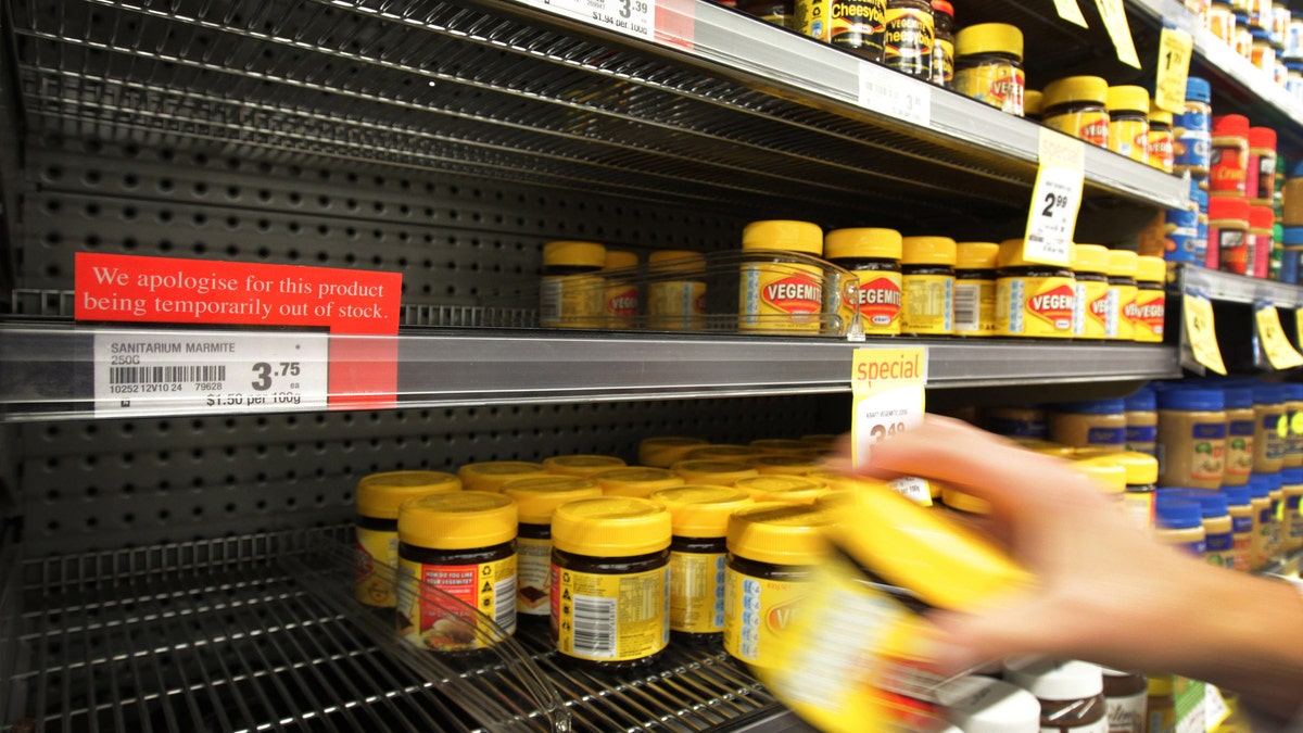 New Zealand Marmite Shortage