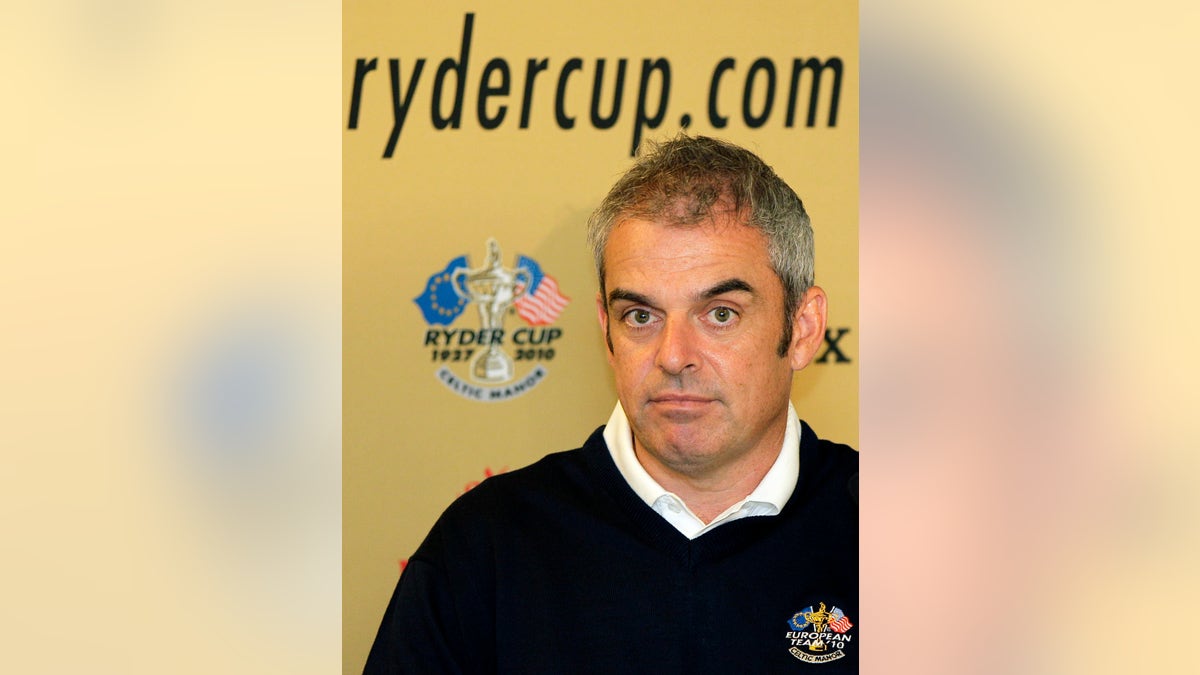 Ryder Cup Europe Captain Golf