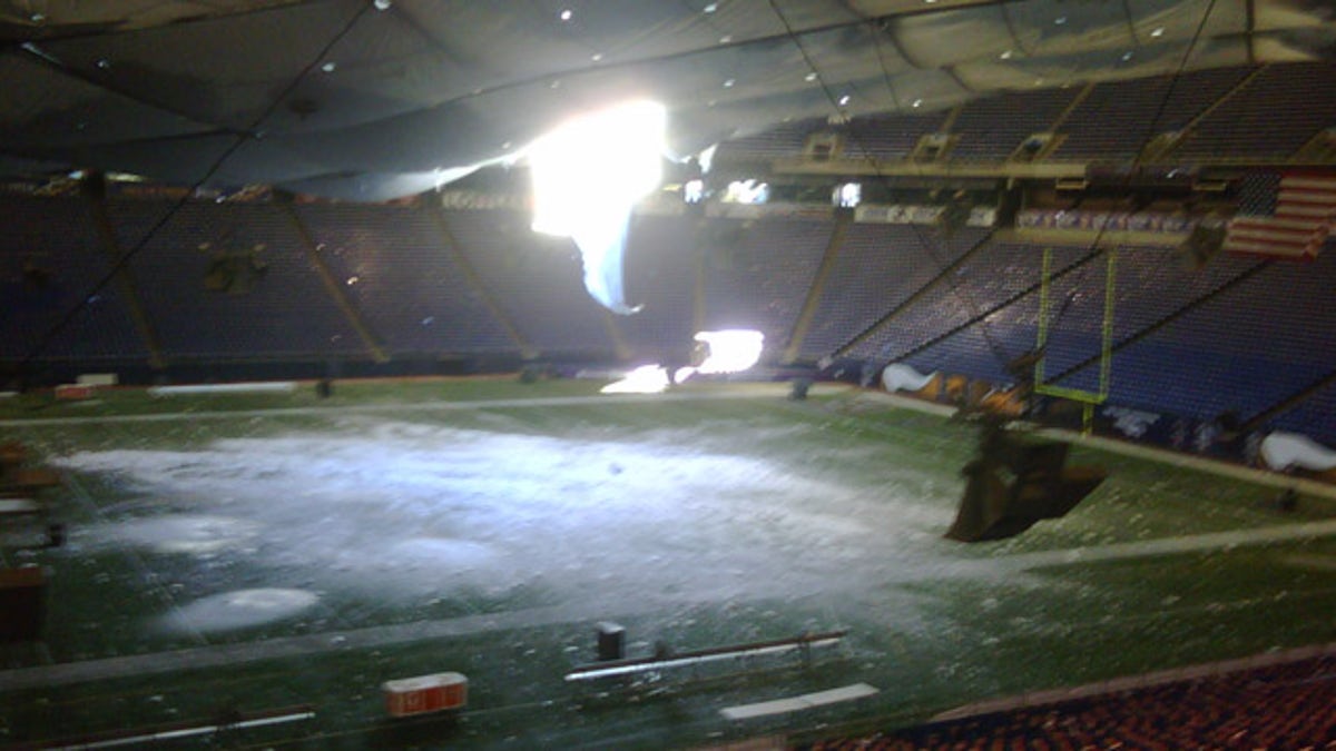 No Cheap Fix For New Roof Of Minneapolis Metrodome Fox News