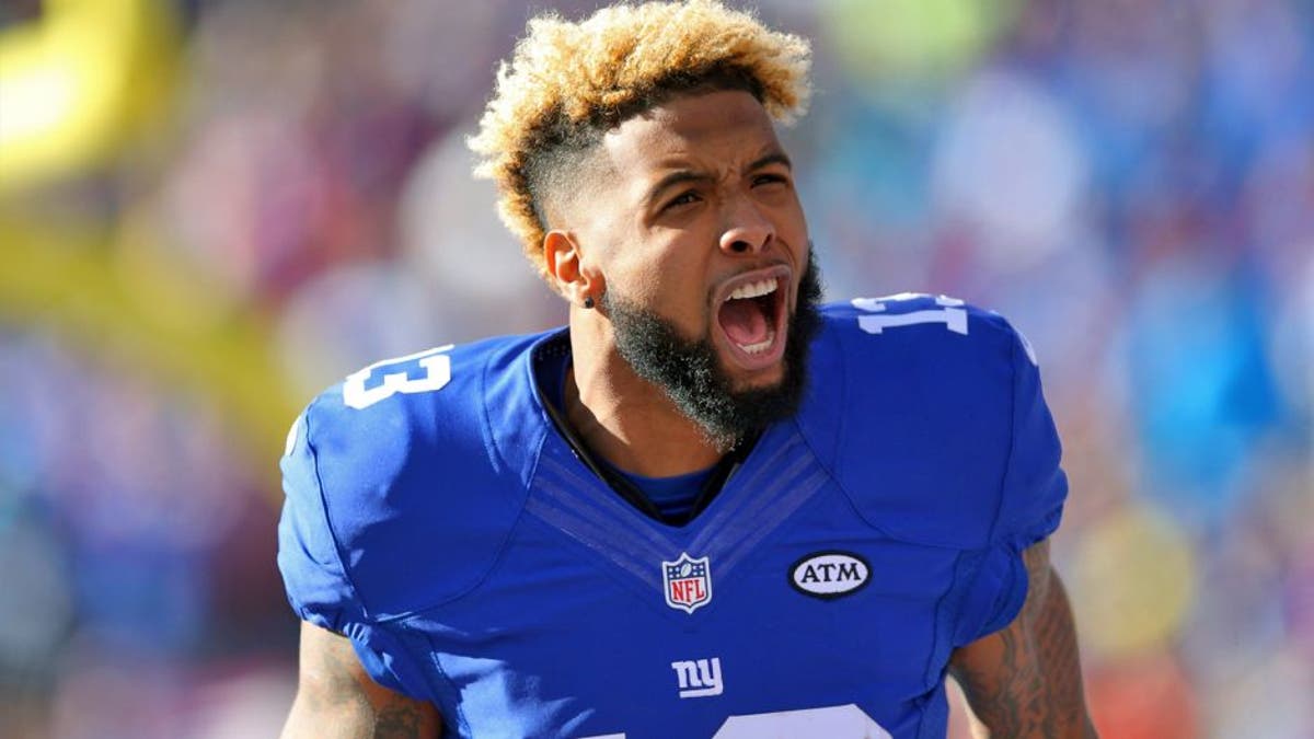 New York Giants wide receiver Odell Beckham Jr. (13) in action