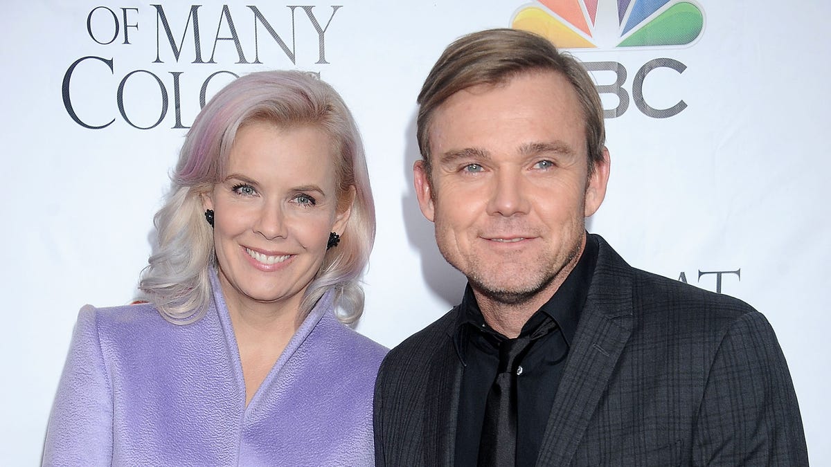 HOLLYWOOD, CA - DECEMBER 02: Actor Ricky Schroder and wife Andrea Bernard Schroder arrive at the premiere of Warner Bros. Television's 