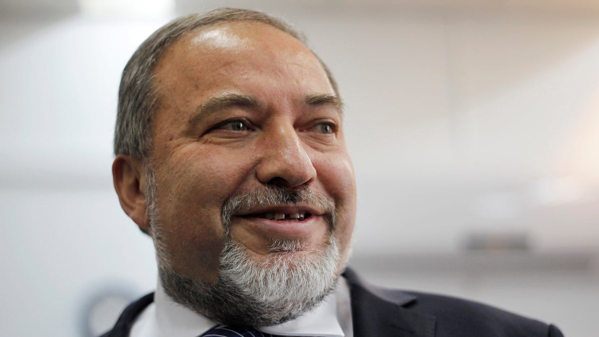 Mideast Israel Lieberman Trial