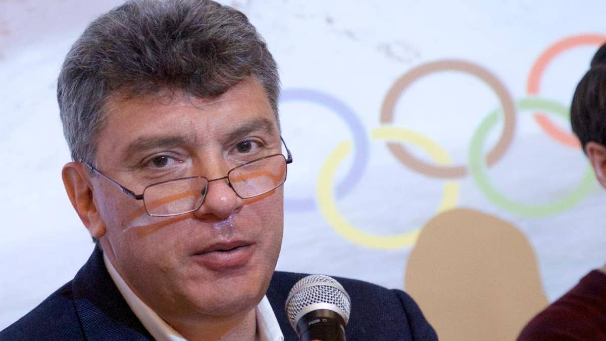 Nemtsov, a former Russian deputy prime minister and vocal critic of Putin, was gunned down in Moscow last year. (AP)