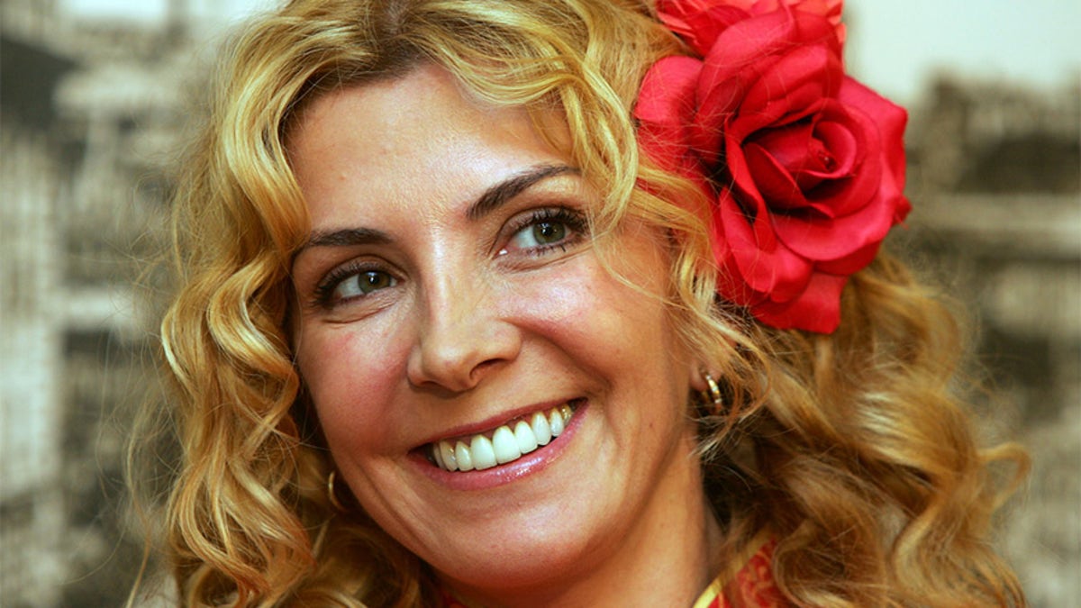 British actress Natasha Richardson listens to a question during a news conference for the movie 